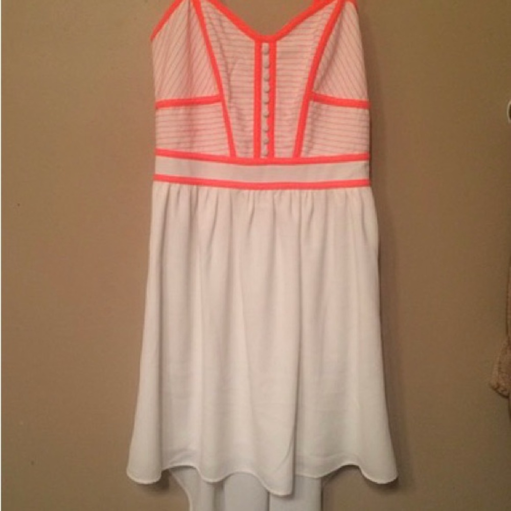 Sugar lips NWOT Contrast Hi-Low Bustier Dress